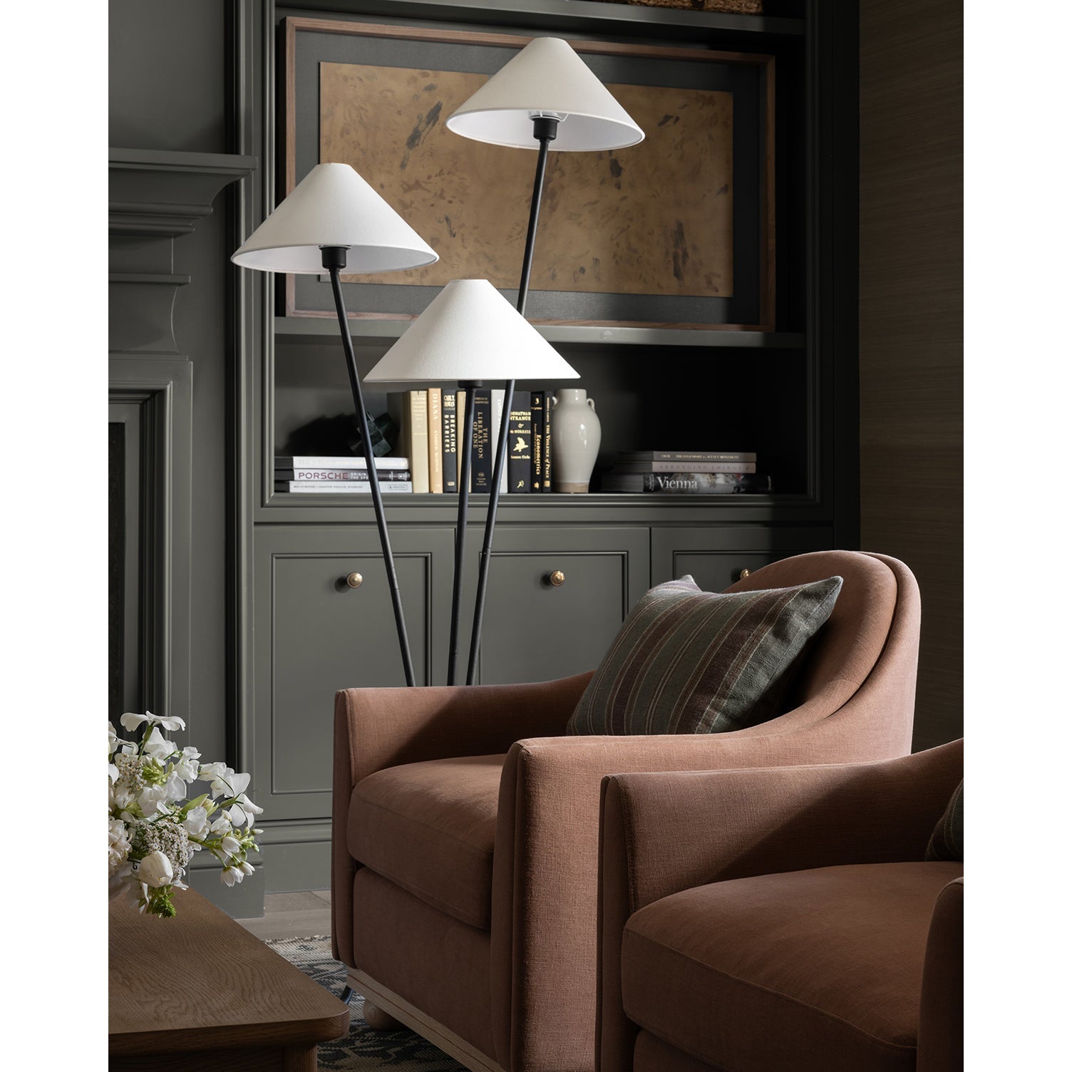 Cedar Floor Lamp