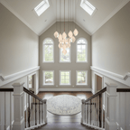 Galaxy Celeste Flora Crystal Spiral Chandelier
