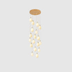 Galaxy Celeste Flora Crystal Spiral Chandelier