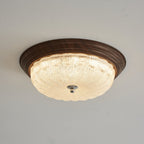 Celestia Walnut Ceiling Light