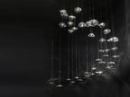 Manta Drift Class Crystal Chandelier