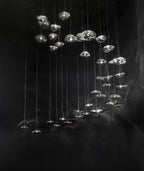 Manta Drift Class Crystal Chandelier