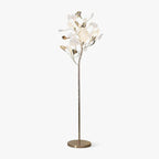 Ceramic Ginkgo Leaf Floor Lamp