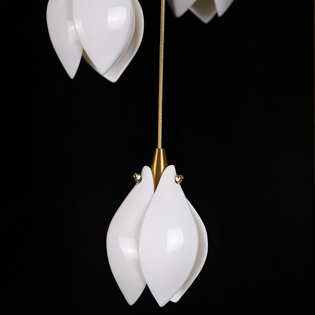 Galaxy Celeste Flora Crystal Spiral Chandelier