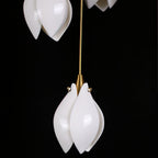 Galaxy Celeste Flora Crystal Spiral Chandelier