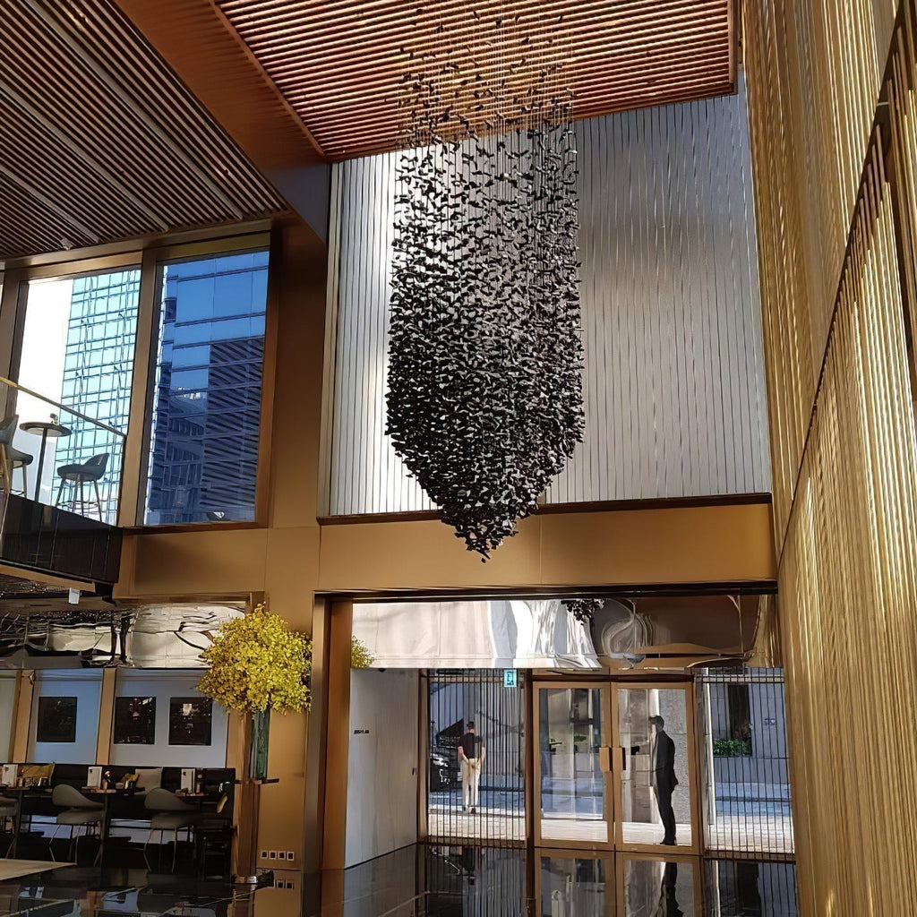 Charcoal Chandelier