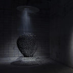 Charcoal Stone Crystal Chandeliers S to Z
