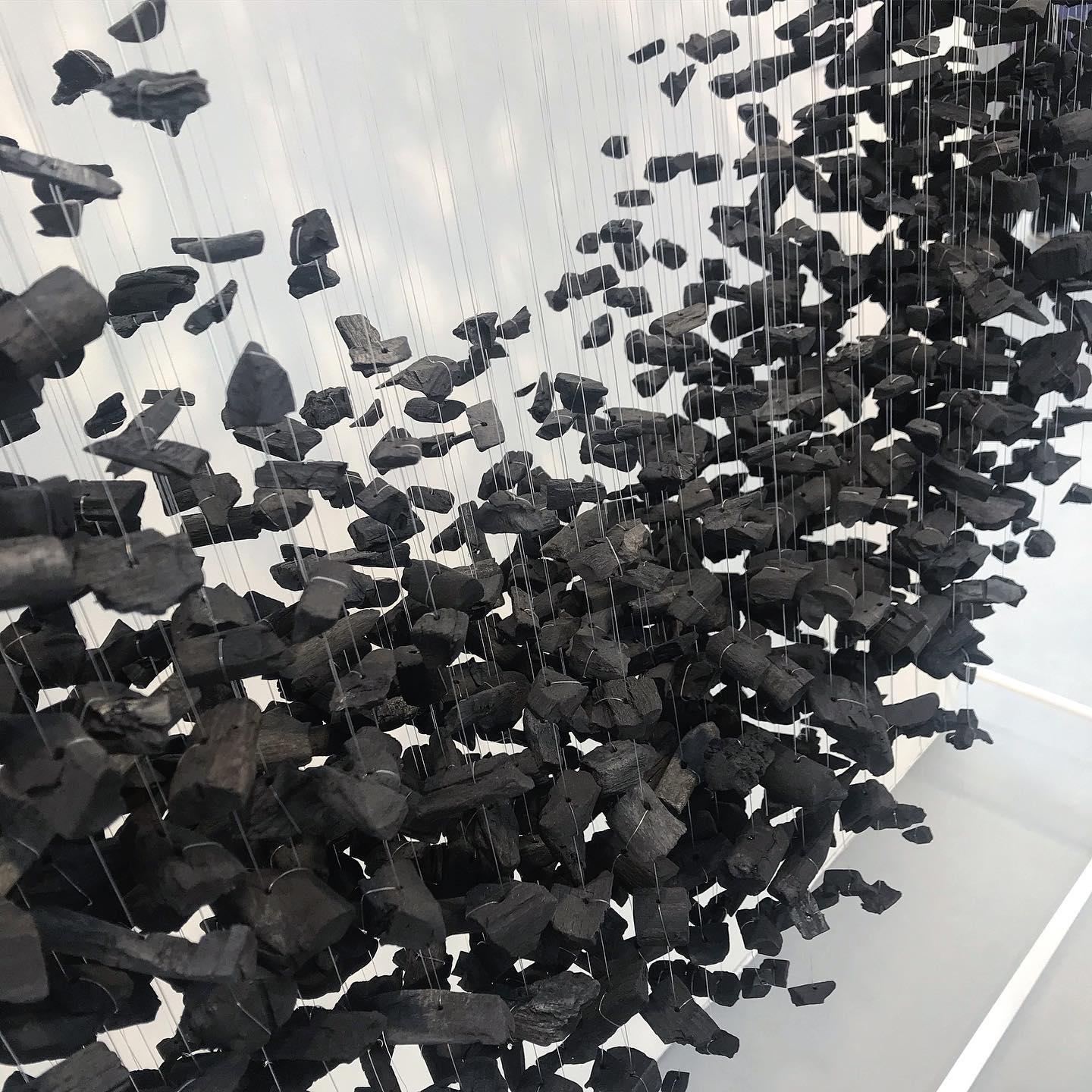 Charcoal Stone Crystal Chandeliers M to R