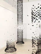 Charcoal Stone Crystal Chandeliers M to R