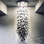 Charcoal Stone Crystal Chandeliers G to L
