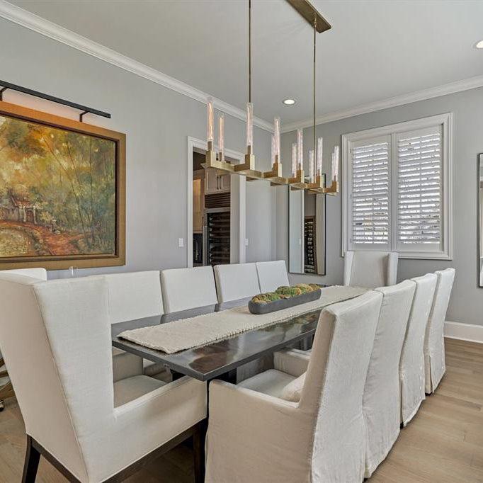 Modern Linear Round / linear Tubular Glass Chandelier for Dining Room / kitchen Island