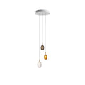 Galaxy Chromatic Gem Drop Spiral Chandelier