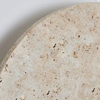 Circle Travertine Wall Lamp