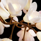 Circular Branch Blossom Chandelier