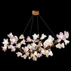 Circular Branch Blossom Chandelier