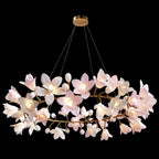 Circular Branch Blossom Chandelier