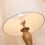 Coastal Wood Effect Floor Lamp