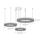Coblitz Round LED Chandelier