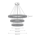 Coblitz Round LED Chandelier