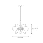 Coloured Sputnik Chandelier