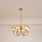 Columbia Brass Chandelier