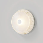 Coral Travertine Wall Lamp