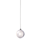 Cosmic Sphere Cascade Glass Chandelier