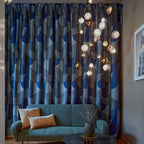 Cosmic Sphere Cascade Glass Chandelier
