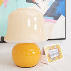 Creamy Mushroom Table Lamp