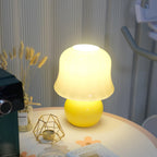 Creamy Mushroom Table Lamp