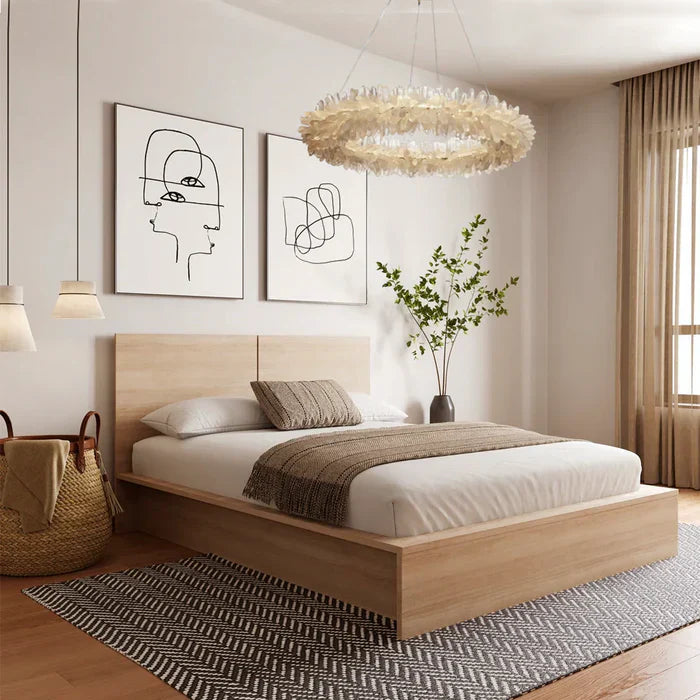 Modern Round / oval / linear / square Natural Crystal Chandelier