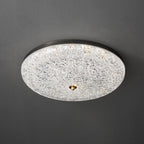 Crystalline Round Ceiling Lamp