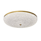Crystalline Round Ceiling Lamp