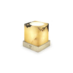 Cube Marble Table Lamp
