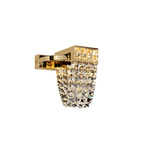 Luxury Newly Crystal Chandelier in Champagne Gold Finish with Round Tiered Design and K9 Crystal