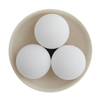 Glaze Large Flush Mount DA49004 detail view