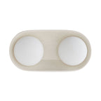 Glaze Large Wall Sconce DA49006 detail view