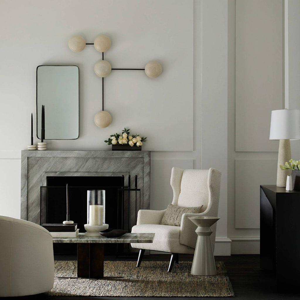 Glaze Sculptural Wall Sconce DA49007 room scene