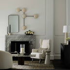 Glaze Sculptural Wall Sconce DA49007 room scene