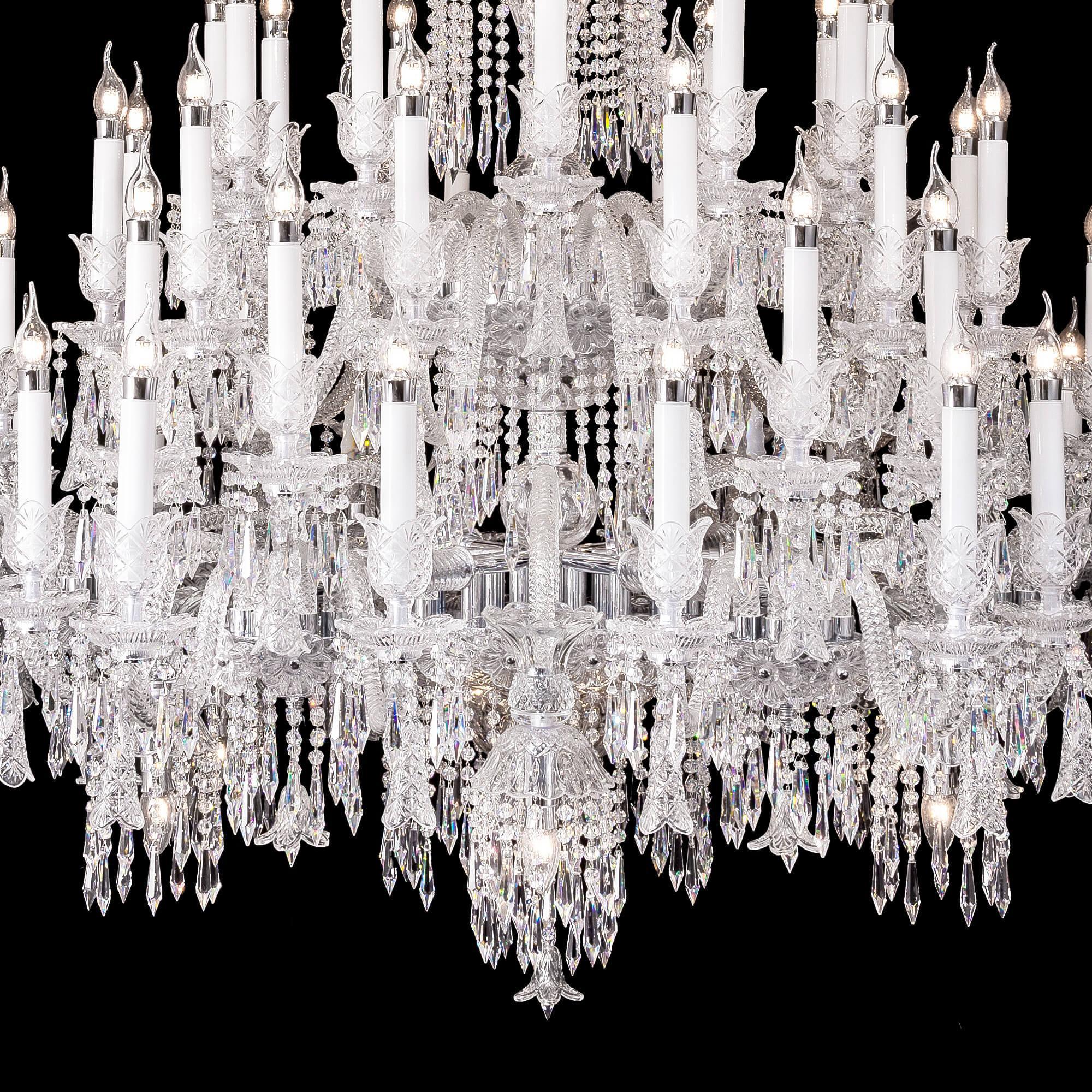 Auralite Huge Museum Crystal Chandelier