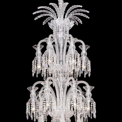 73 Lights Baccarat Bell Crystsal Chandelier