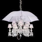 12 Lights Baccarat Chandelier with Umbrella