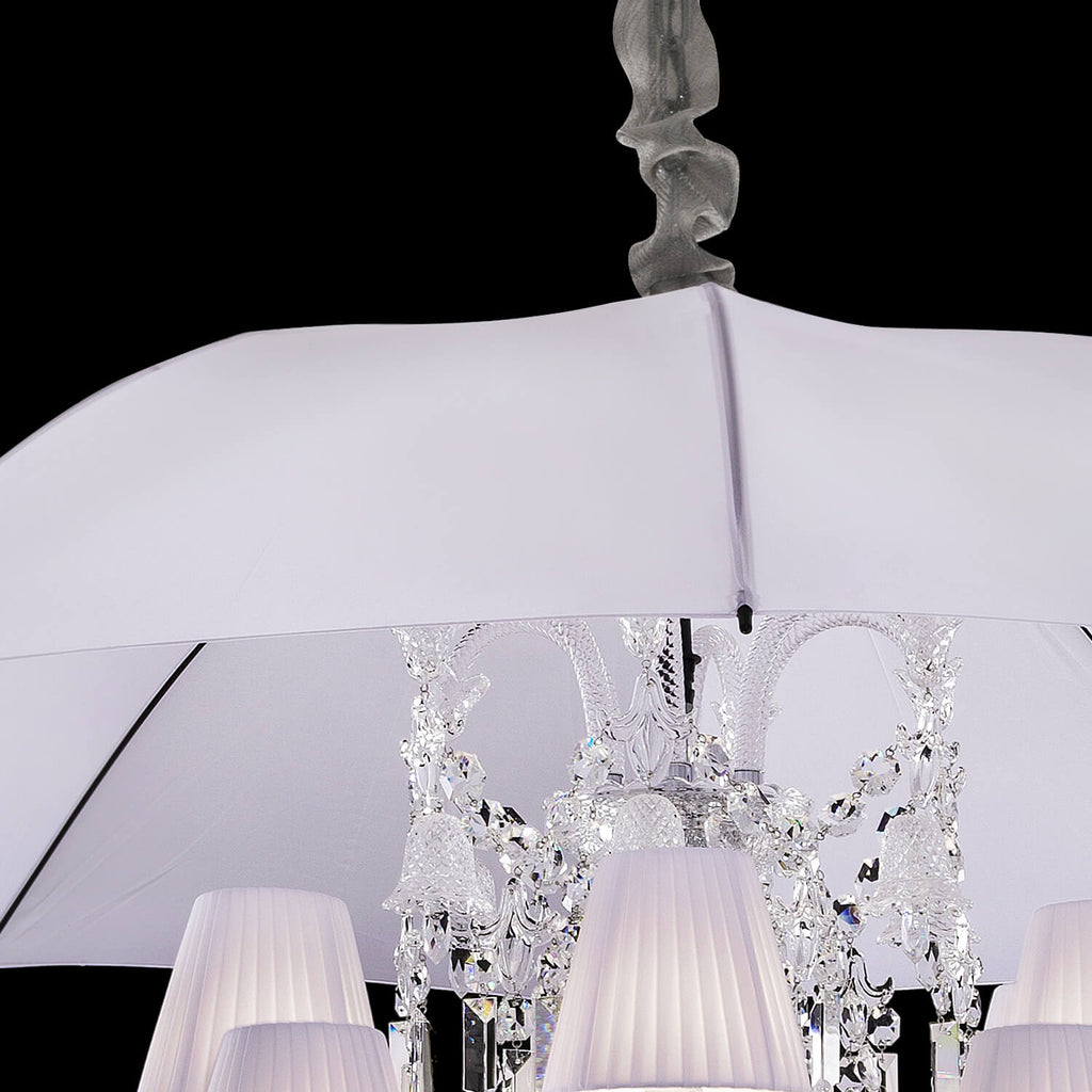 12 Lights Baccarat Chandelier with Umbrella