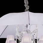 12 Lights Baccarat Chandelier with Umbrella