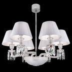 6 Lights Baccarat Chandelier for Bedroom