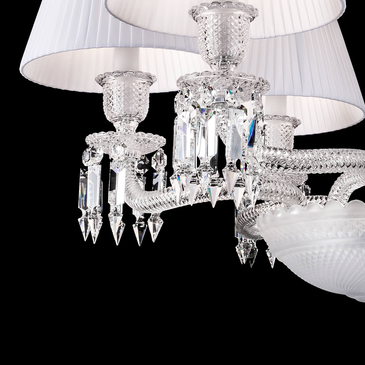 6 Lights Baccarat Chandelier for Bedroom