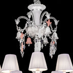 24 Lights Baccarat Chandelier with Short Neck