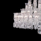 Auralite Large Entrance Crystal Chandelier