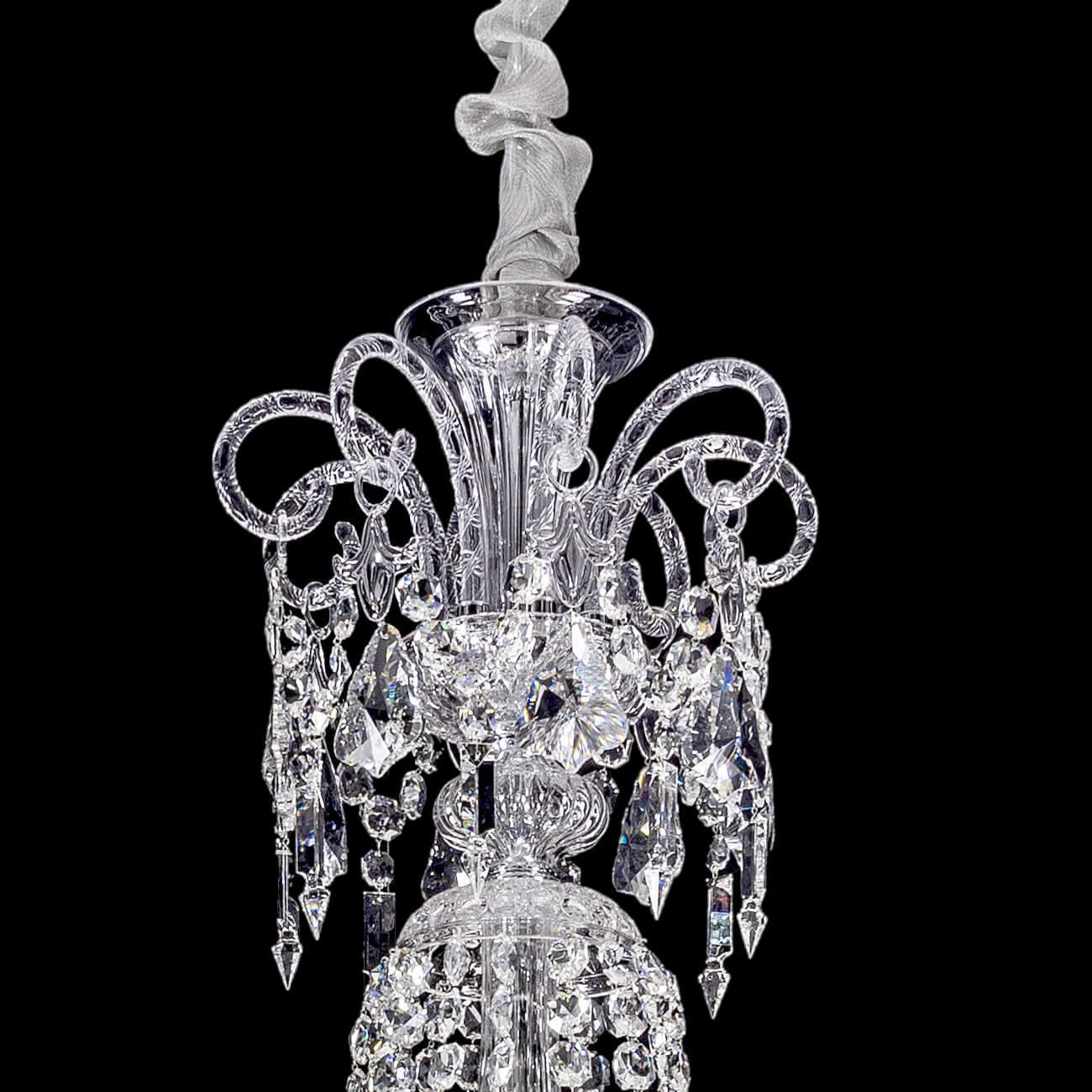 Auralite Crystal Cups Chandelier for Living Room