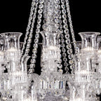 Auralite Crystal Cups Chandelier for Living Room